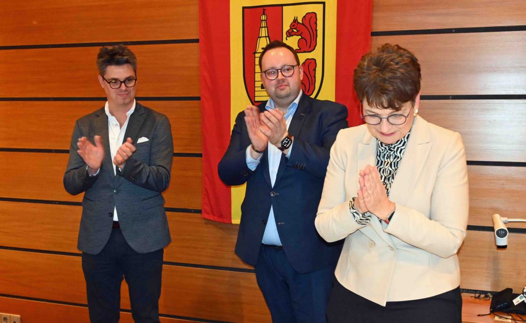 Verleihung Ehrenamtspreis Raesfeld durch Bürgermeister Dirk Kuhmann und Jörn Gößling