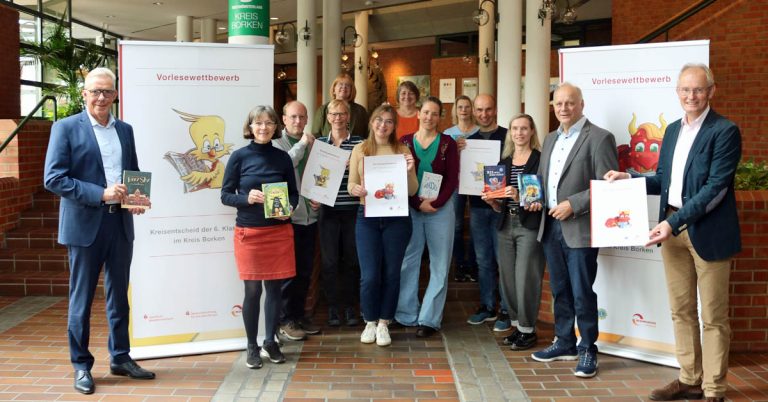 Vorlesewettbewerb Kreis Borken-Das Organisations-Team