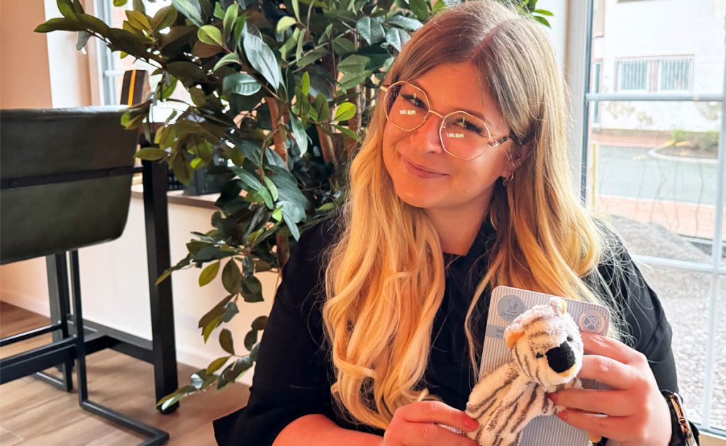 Anna Löbbecke geht wegen ihrer Schwangerschaft in den Mutterschutz.