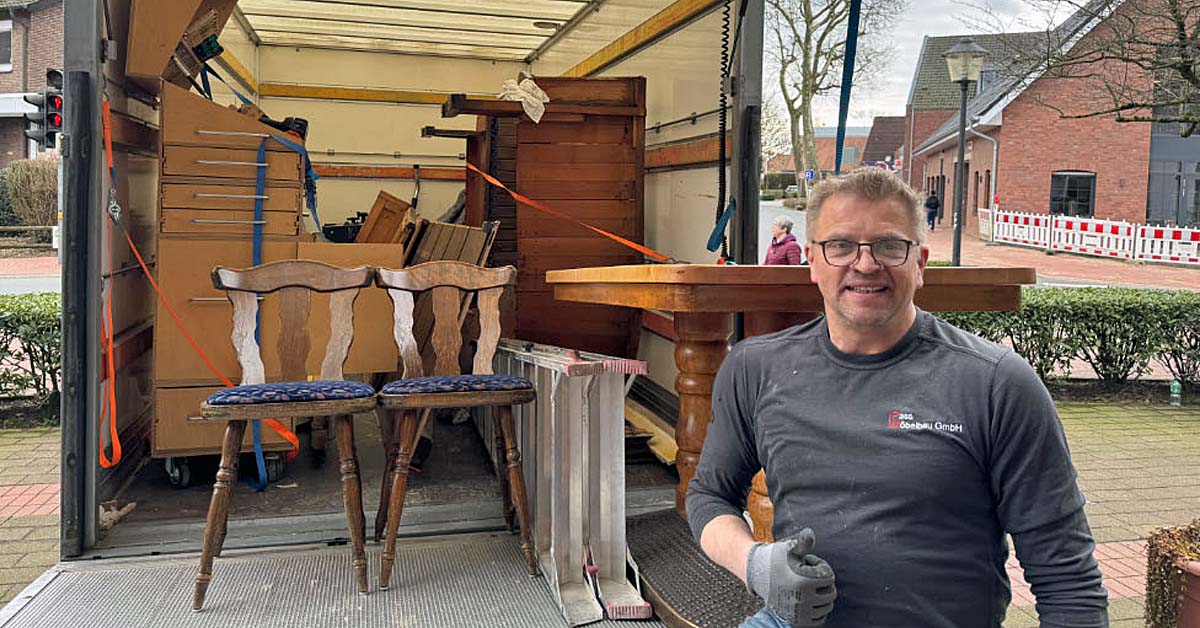 Andreas Pass hat Kneipenecke von Brömmel-Wilms komplett abgebaut