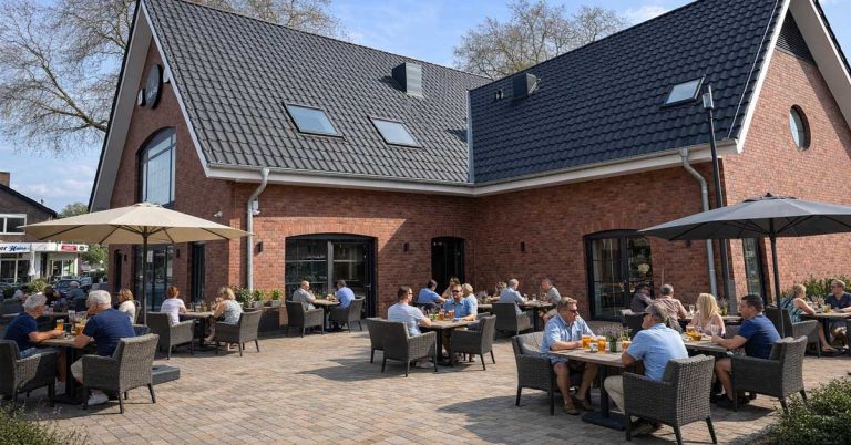 Biergarten HUB Erle soll zu Ostern eröffnet werden.
