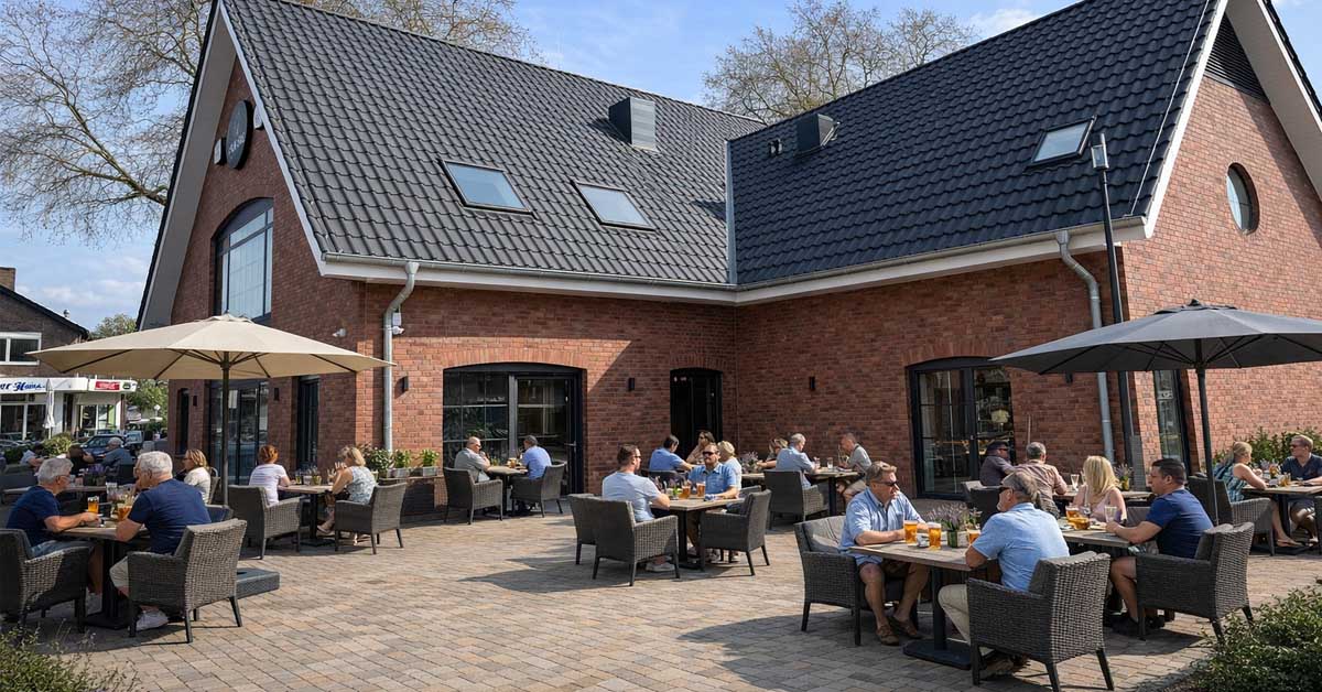 Biergarten HUB Erle soll zu Ostern eröffnet werden.