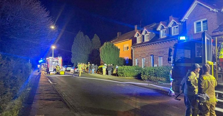 Feuerwehr Raesfeld: Küchenbrand sorgt für Evakuierung in Mehrfamilienhaus