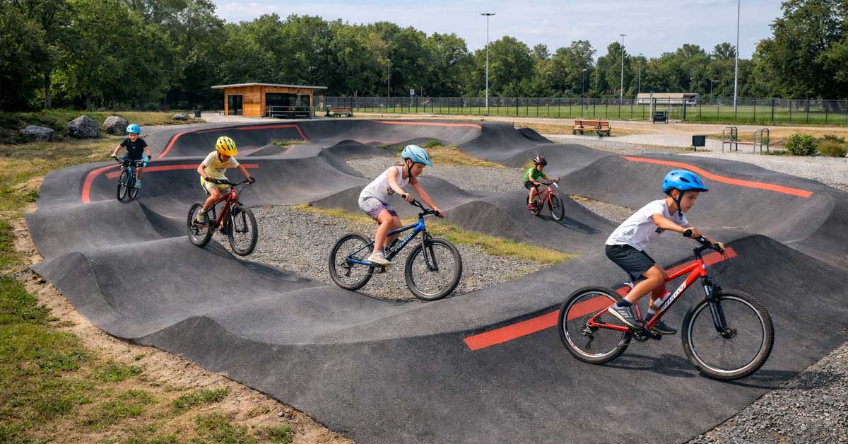 Symbolfoto zur geplanten Pumptrack-Anlage in Raesfeld