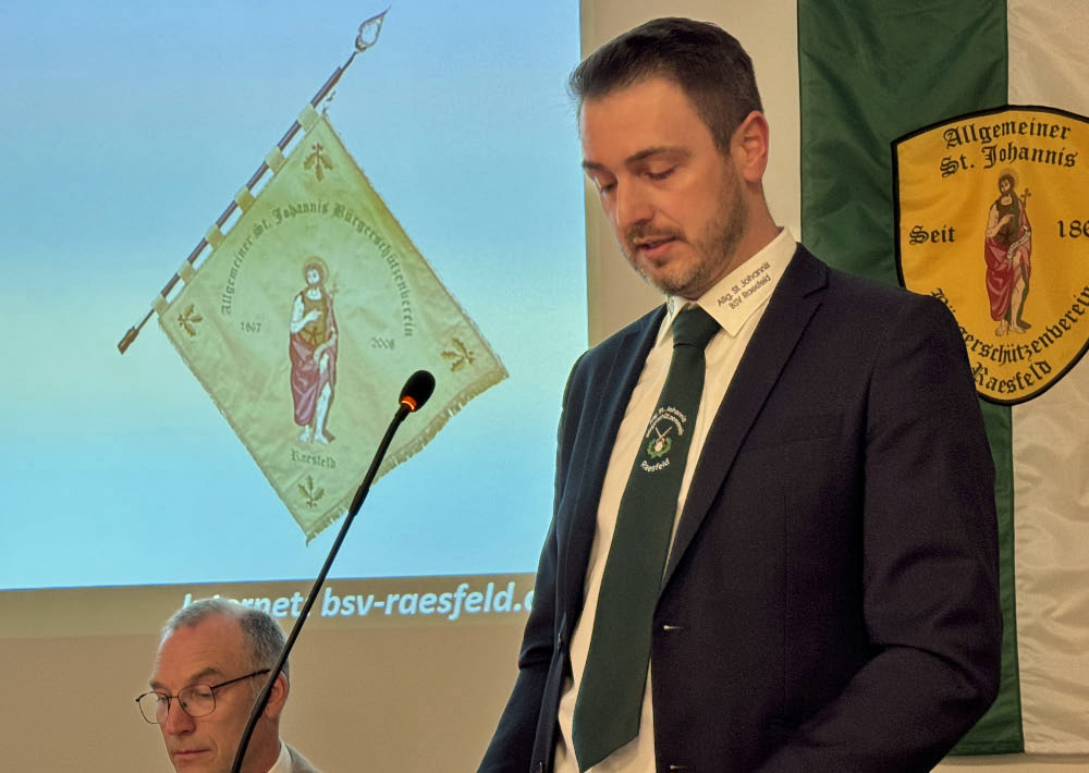 Generalversammlung Schützenverein St. Johannis Raesfeld 2026