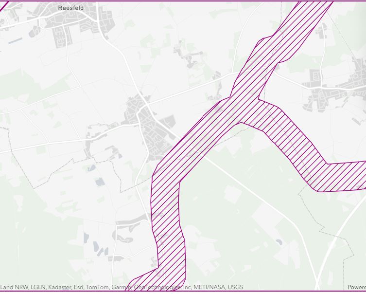 Amprion-Planung Erdkabel Raesfeld-Erle