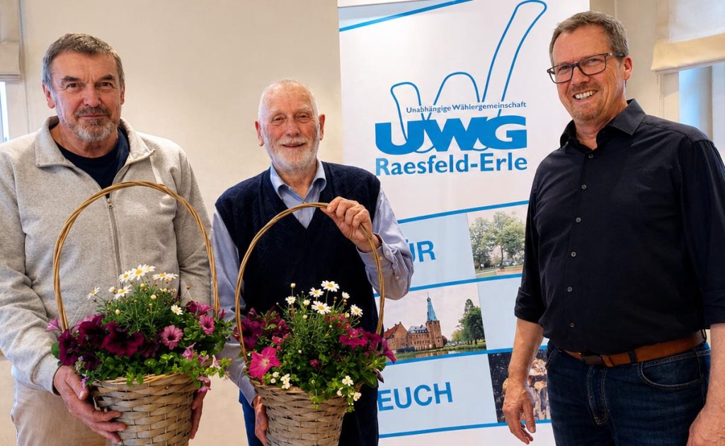 Ehrungen für Droste und Temminghoff-UWG Raesfeld