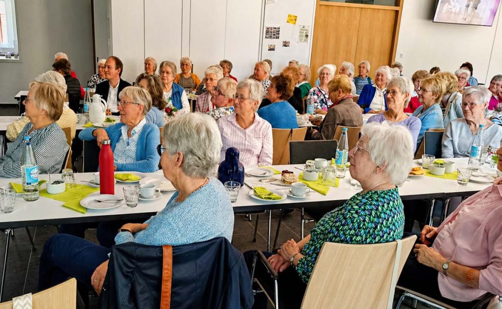 Viele Mitglieder der kfd-Raesfeld kamen zur Generlversammlung
