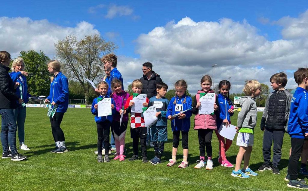 TSV Raesfeld richtete Kinderleichtathletik aus.