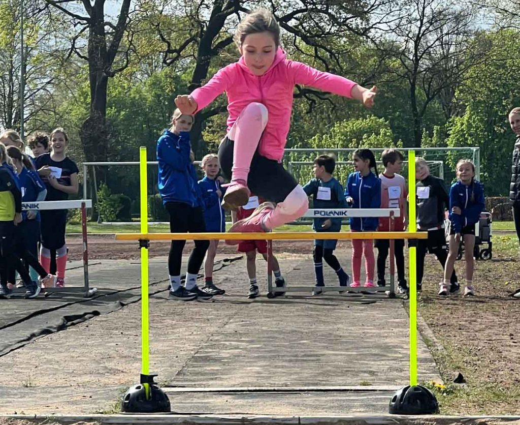 Kinderleichtathletik TSV Raesfeld begeistert 100 Kinder