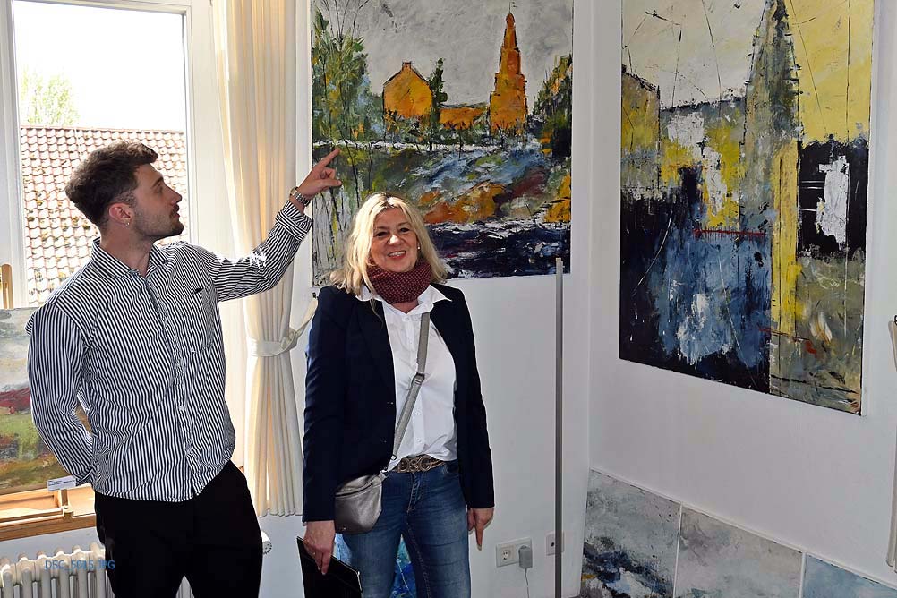 Dasselbe anders-Ausstellung Kunst Villa Becker Raesfeld