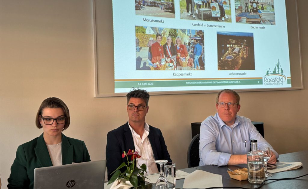 Mitgliederversammlung Ortsmarketing Raesfeld