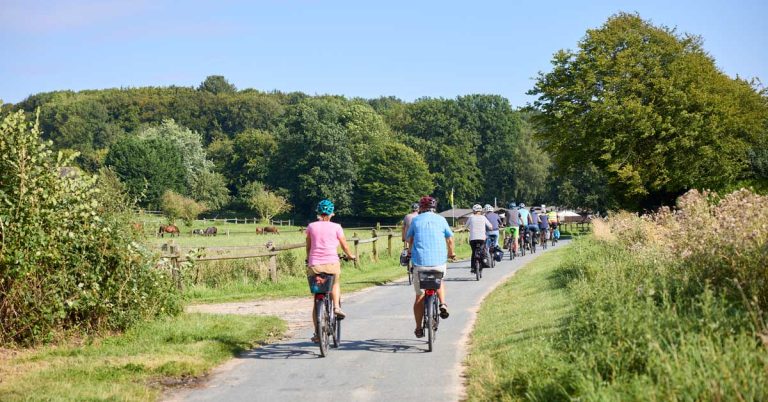 Radwandertag Raesfeld 2026-Start Naturparkhaus