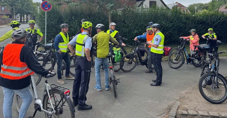 Seniorenradeln Raesfeld: Polizei informiert über Termine und Prävention