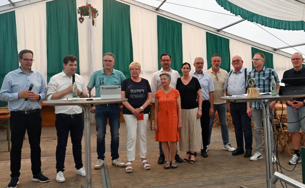 Aufsichtsrat und Vorstand Bürgergenossenschaft Erle