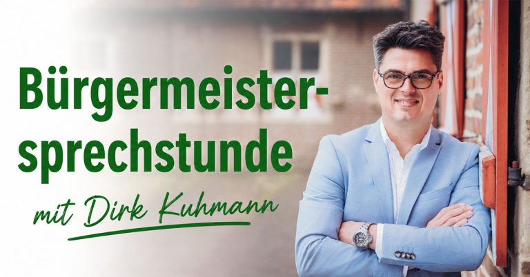 Bürgermeistersprechstunde im HUB Erle
