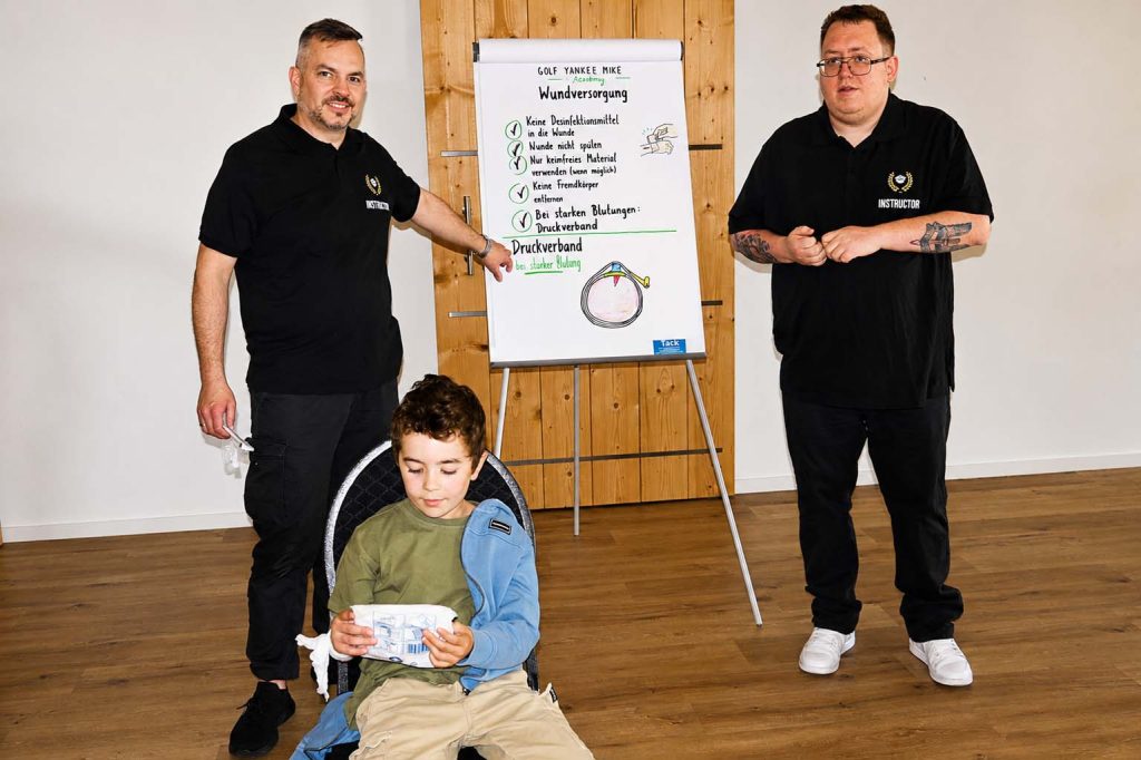 Neu in Raesfeld: Erster Hilfe Kurs am Kind
