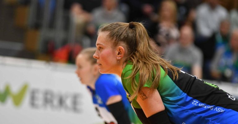 Pia Mohr bleibt zwei weitere Jahre bei den Skurios Volleys