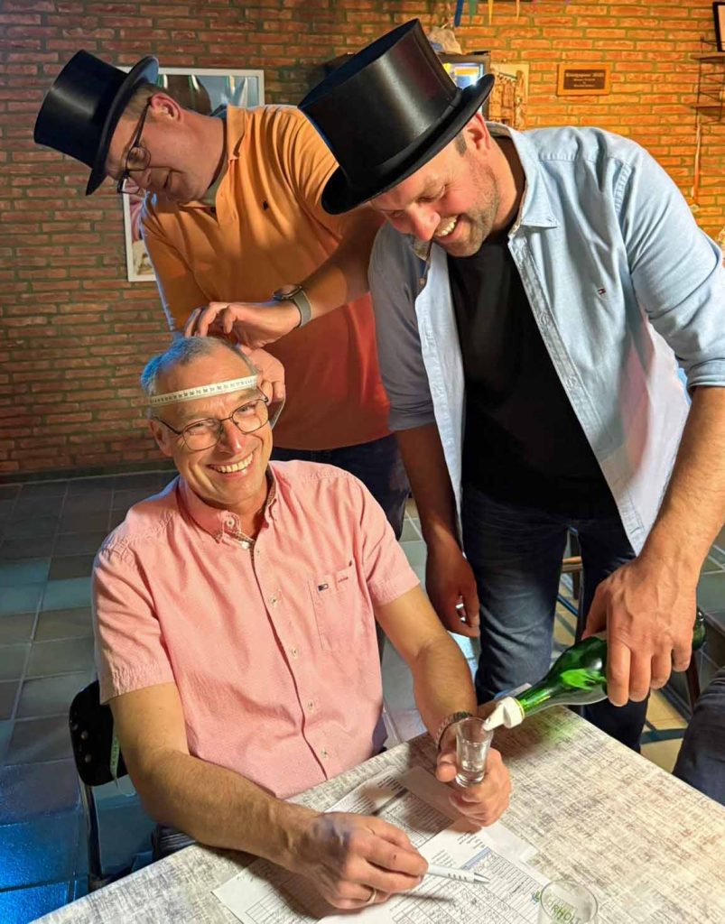 König und Präsident Werner Vorholt vom Schützenverein St. Johannis Raesfeld