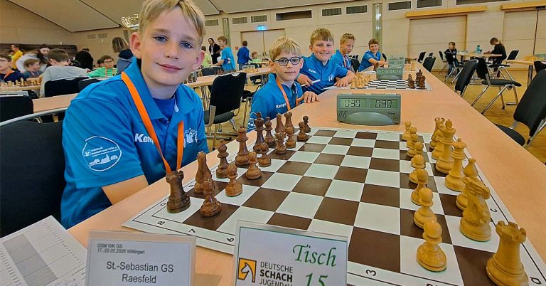 Schachkinder aus Raesfeld mischen bei der Deutschen Meisterschaft mit