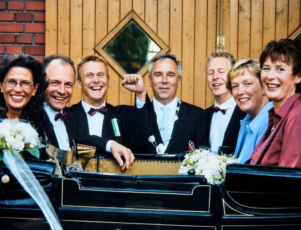 Silberkönigspaar Manfred Gülcher und Gudrun Grewing beim Schützenfest Erle