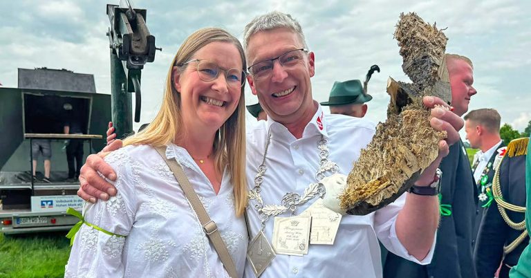 Schützenfest Erle 2026 Vogelschiessen Königspaar