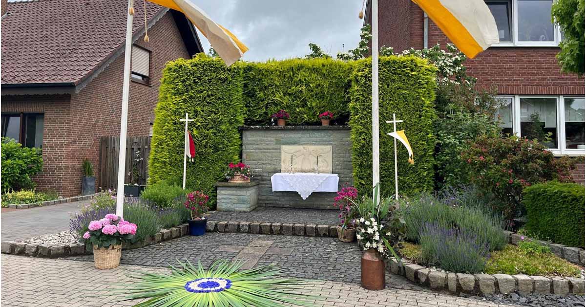 Fronleichnamsprozession Raesfeld 2026