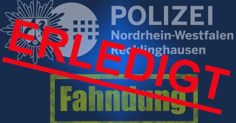 Polizei Recklinghausen nimmt Fahndung nach 13-Jähriger aus Dorsten zurück