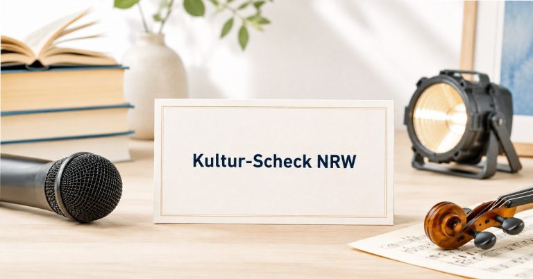 Kultur-Scheck NRW für Kleinprojekte 2026