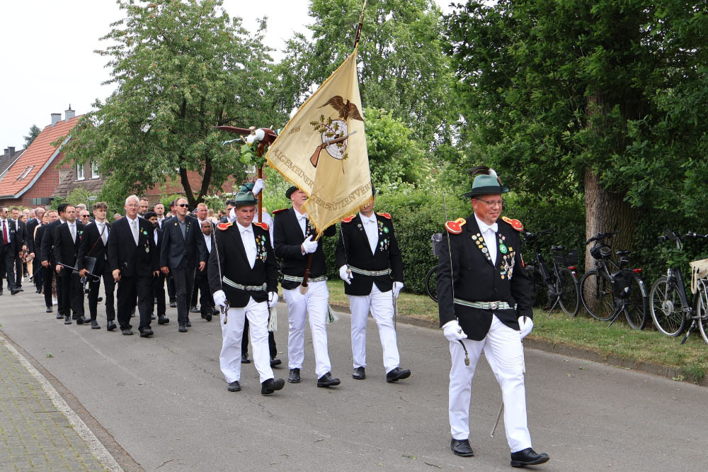 Schützenfest Erle 2026: Parade am Sonntag durch Erle