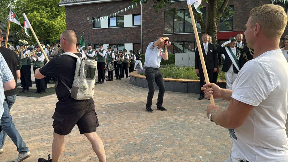 Schützenfest Erle - Parade Montag 2026 nach der Vogelstange
