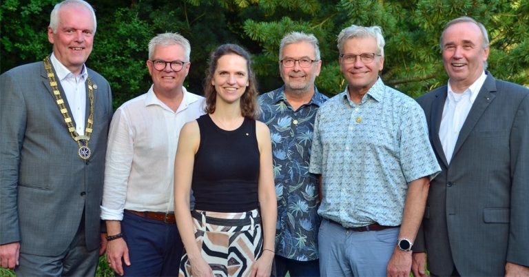 Michael Timmermann übernimmt Präsidentenamt beim Rotary Club Lippe-Issel