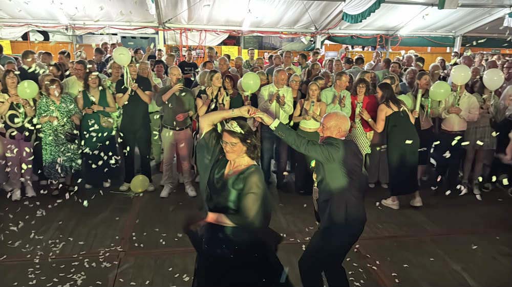 Throntanz Schützenfest Erle 2026