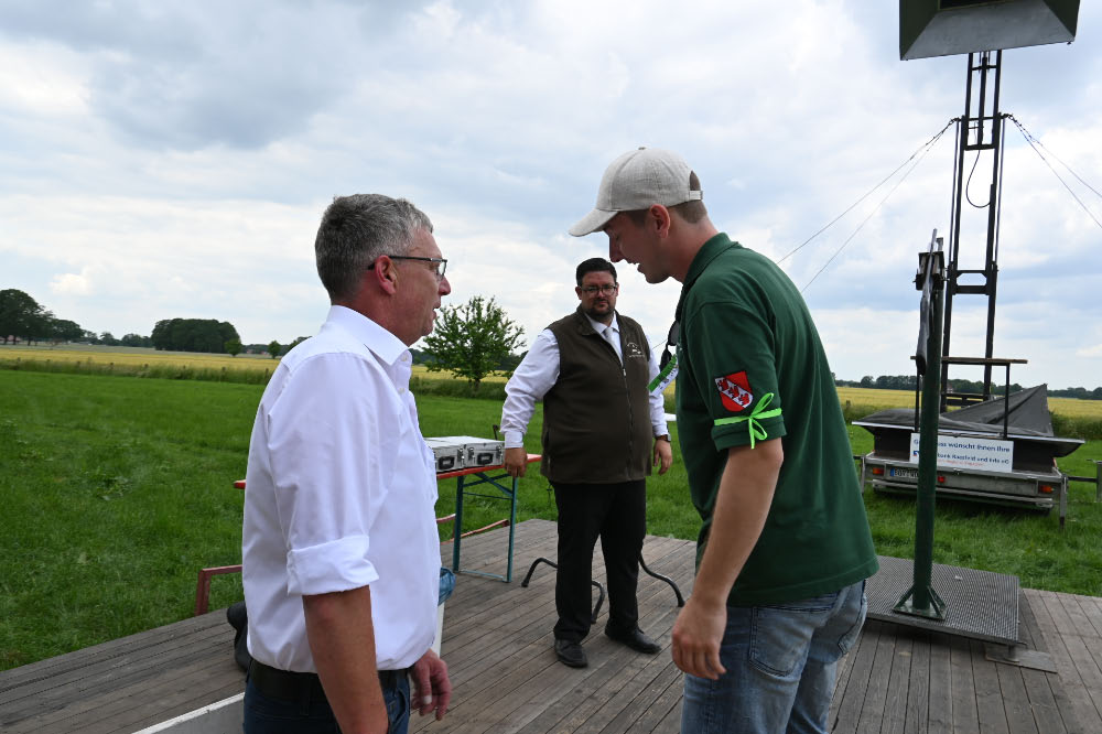 Zähes Duell an der Vogelstange