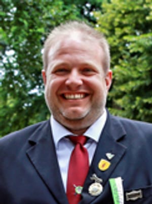 Vizepräsident Michael Mels vom Allgemeinen St.-Johannis-Bürgerschützenverein Raesfeld