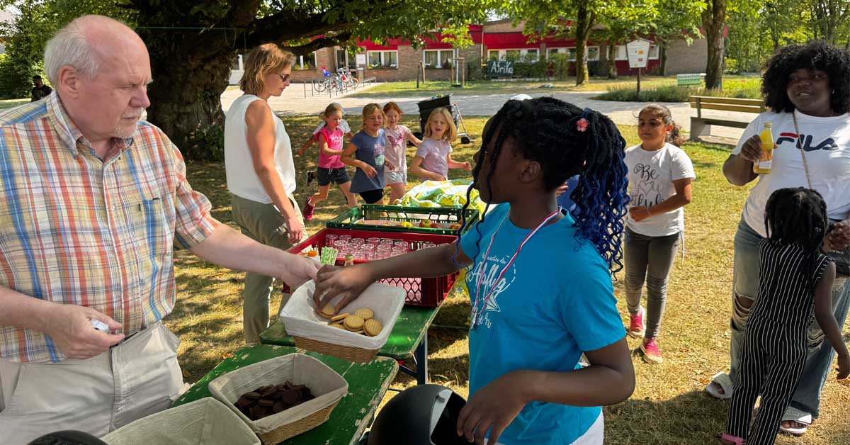 Familienfest in Erle unter den Kastanien