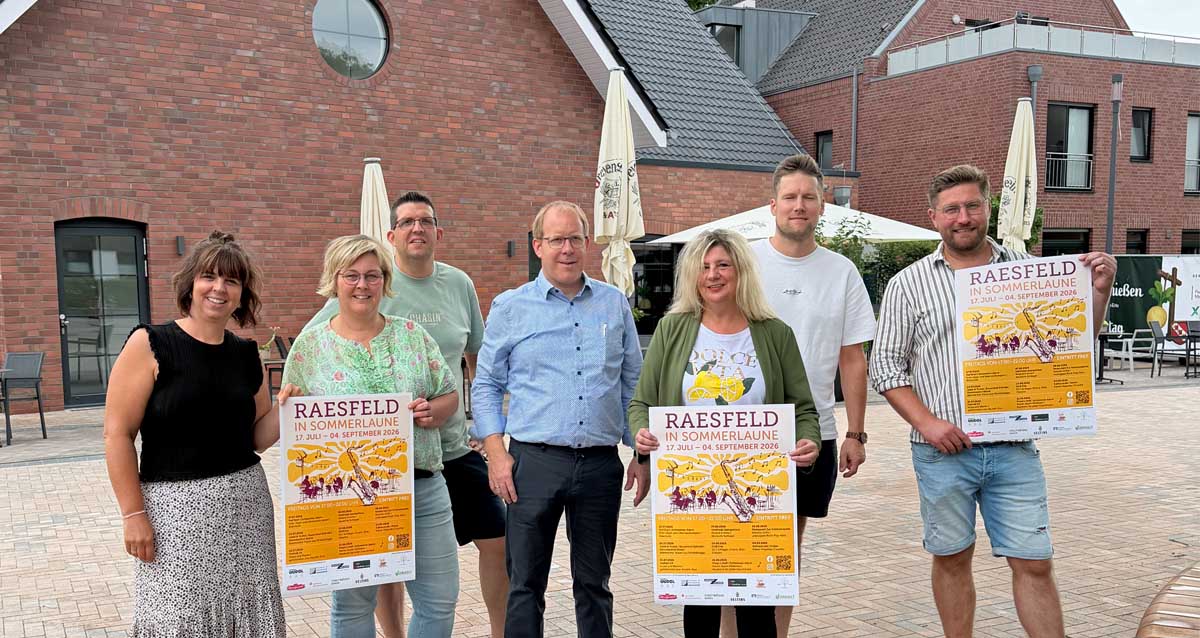 Raesfeld in Sommerlaune 2026 - Das Prgramm