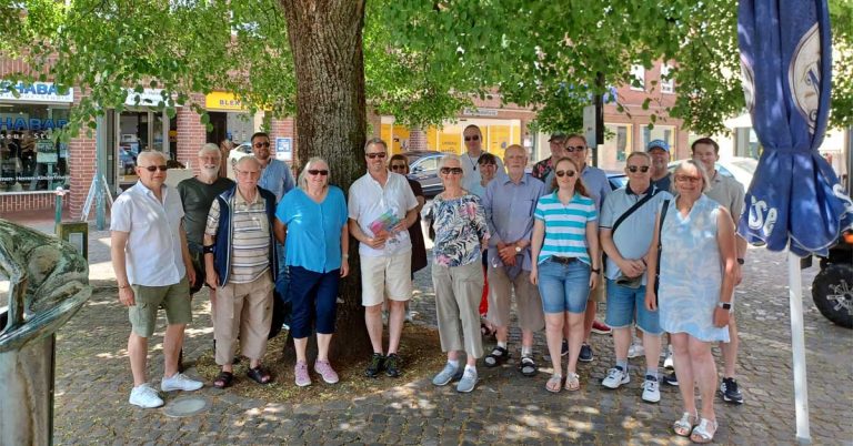 Sommer-Radtour der UWG Raesfeld-Erle zu aktuellen Dorfprojekten
