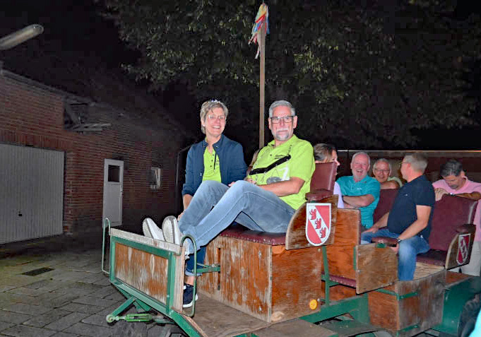 40 Jahre Porestavogelschießen beim Jubiläum auf dem Hof Fortmann in Erle