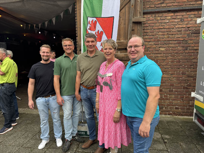40 Jahre Porestavogelschießen beim Jubiläum auf dem Hof Fortmann in Erle