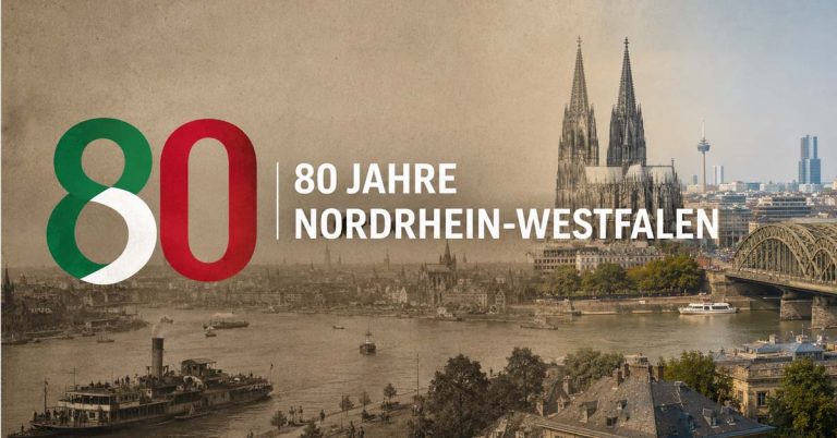 80 Jahre Nordrhein-Westfalen