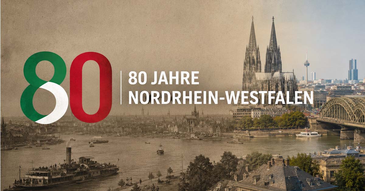 80 Jahre Nordrhein-Westfalen