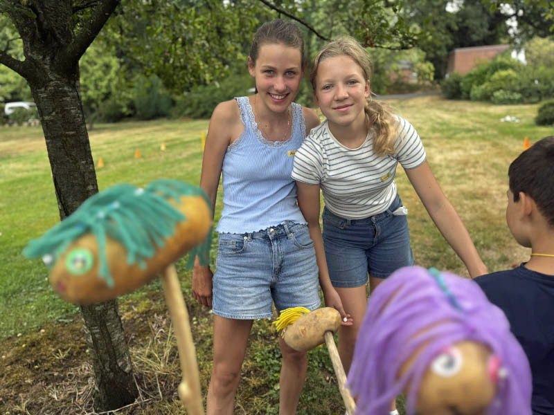 Kinder erleben die Ferienfreizeit der Landfrauen Erle und Raesfeld auf dem Hof Breil