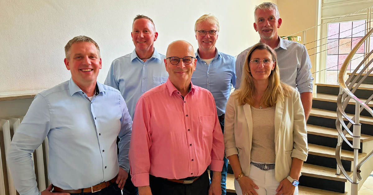 Schweinehalter beim Gespräch mit Vertretern des WLV in Münster.