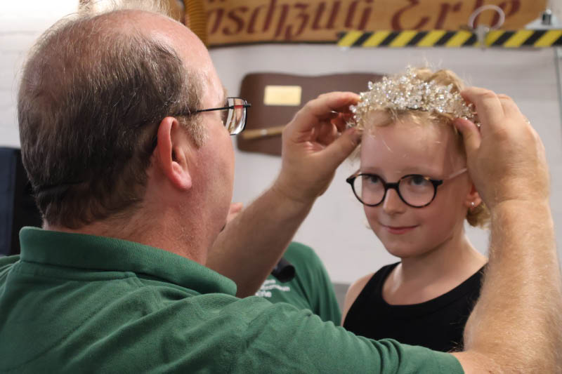 Kinderschützenfest in Erle mit Kinderkönigin Lina Grewing