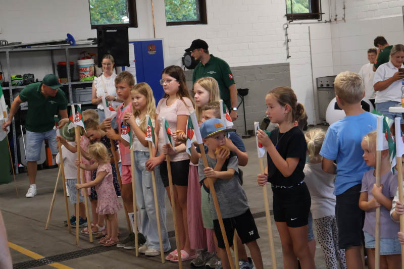 Kinderschützenfest in Erle mit Kinderkönigin Lina Grewing