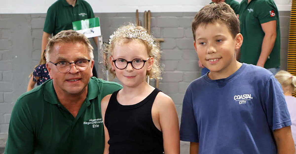 Kinderkönigspaar Erle 2026