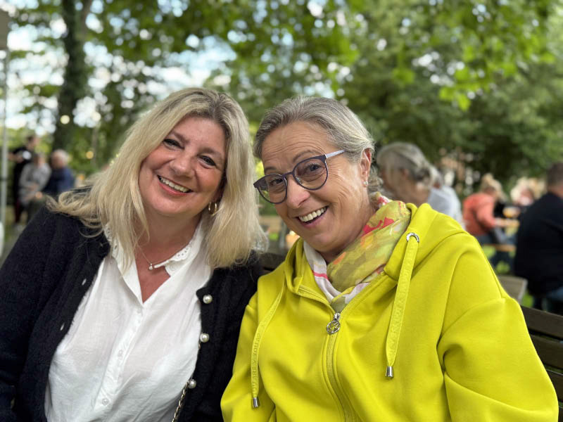 Maria Kowalsky und Diana Brömmel bei Raesfeld in Sommerlaune auf Preen’s Hoff