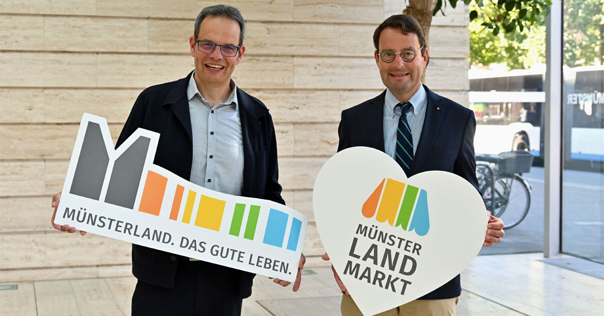 Münsterland-Markt beim NRW-Tag in Münster