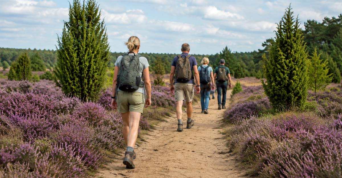 Wandern durch die Wacholderheide Haltern